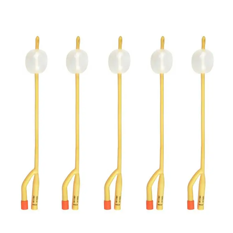 Medical Disposable Pediatric Latex Bardia Lubricath Foley Catheter With Balloon