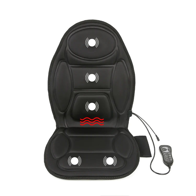 Back Massager for Home Office Seat massage pad neck car electric seat cushion with heat vibration warm massage cushion