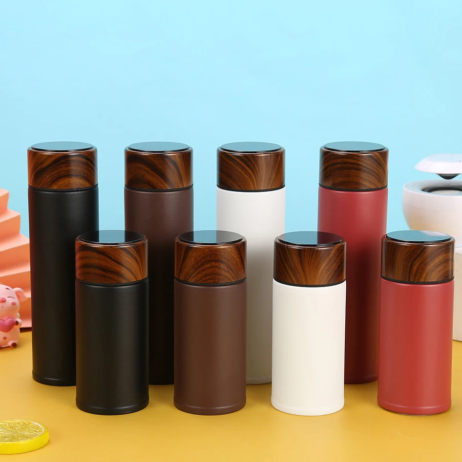 220ML Termo Smart LED Temperature Display Metal Insulation Water Bottles Stainless Steel Intelligent Vacuum Flask