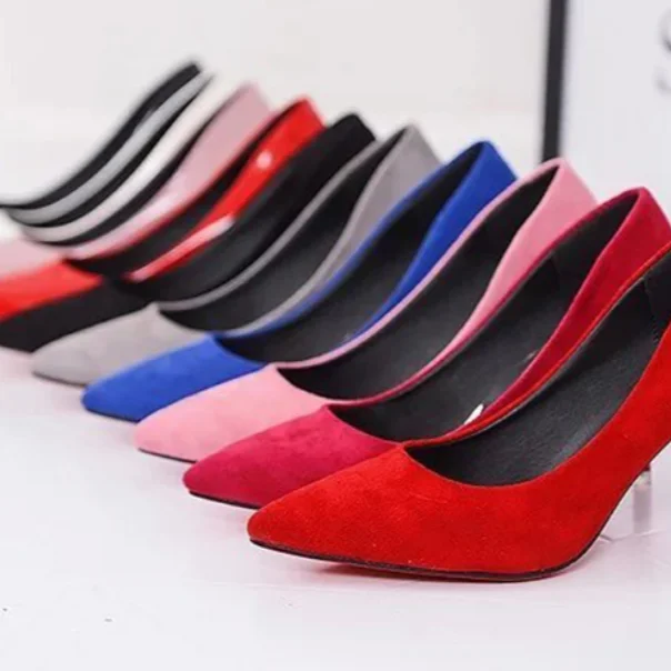 
Dress pumps Thin heel pointed toes high heel women ladies pump shoes 