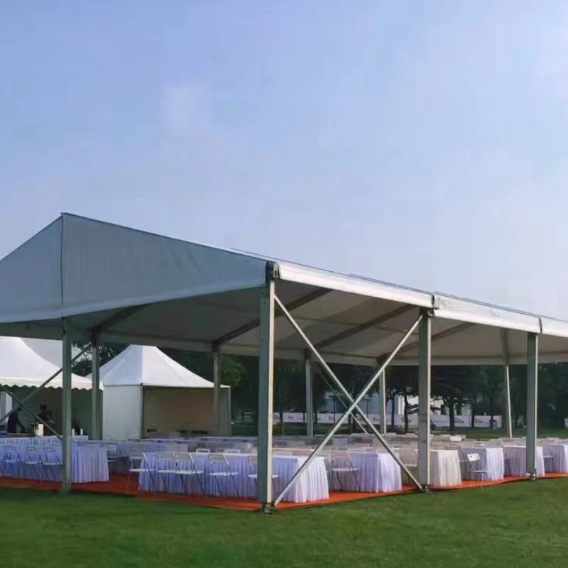 Langrun Project Tents for Events 15*30 10 x 40  Wholesale Big Larger White Outdoor Wedding Party Marquee