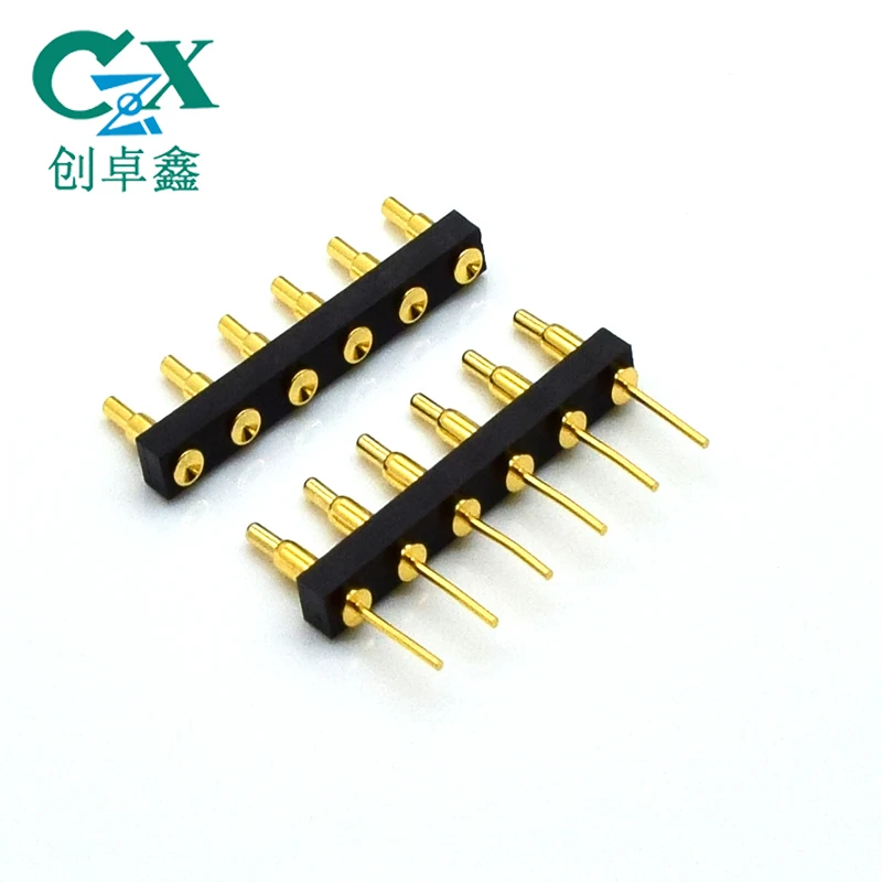 High Current Precision 6A Magnetic Connector 6 Pin Connector Magnetic Pogo Pin