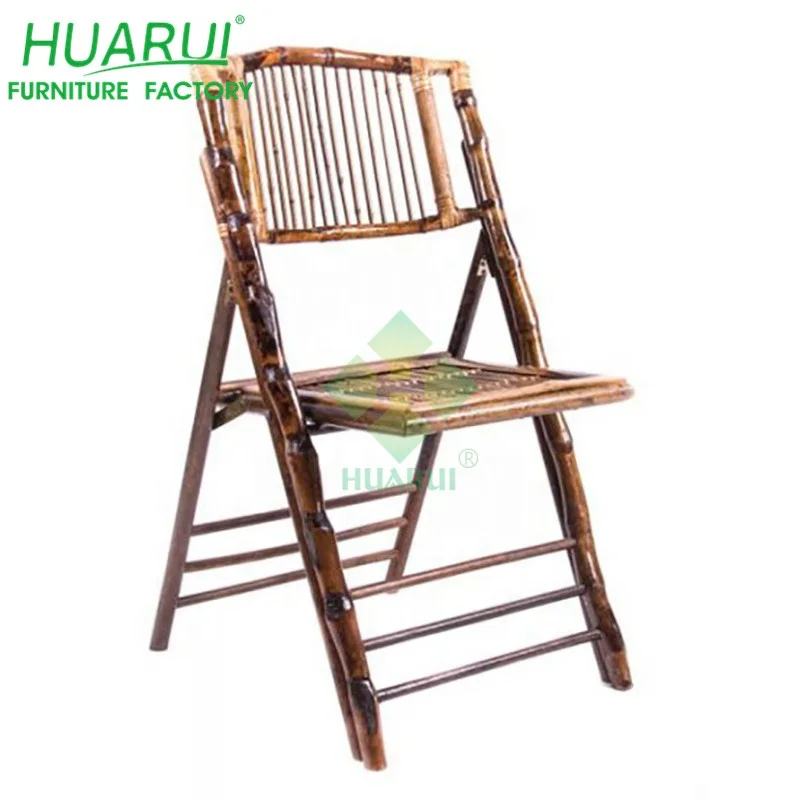 Wholesale High Quality Durable Hot sale wood outdoor bamboo folding chair and table  for event