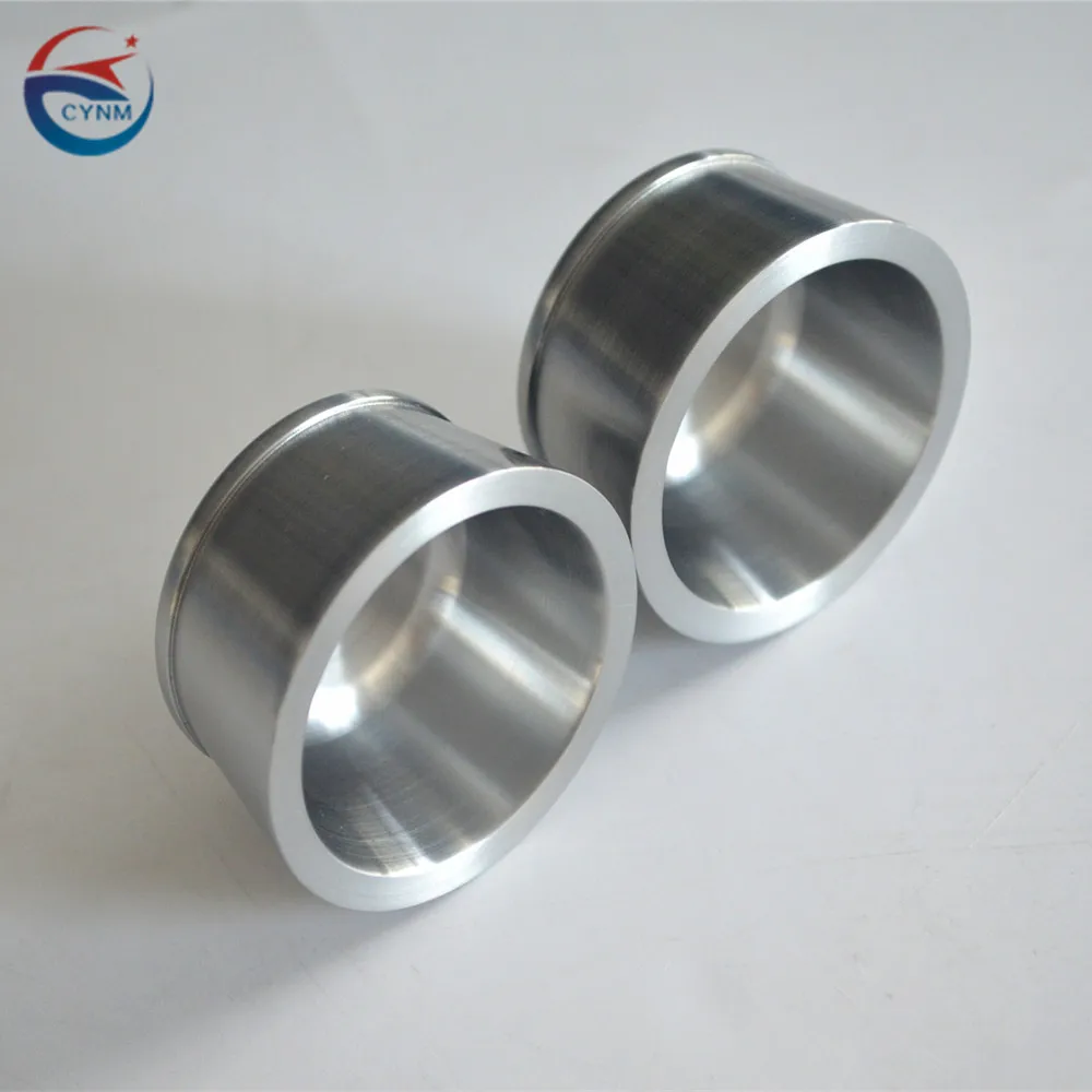 99.95% high purity tungsten crucibles for high temperature vacuum environments support customized