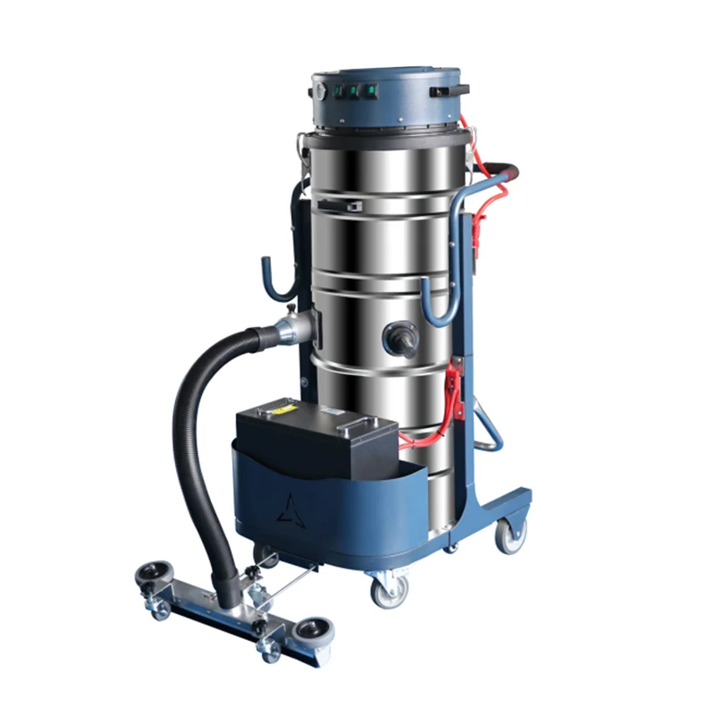 High-power durable metal material dust collection equipment industrial upright wash dust vacuum cleaner