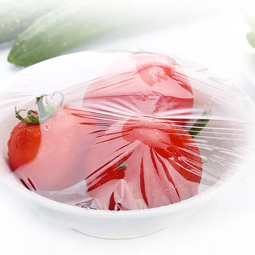 Compostable PLA Cling Film Durable Biodegradable Food Grade PLA Food Wrap Easy-Tear Perforated Eco Food Wraps