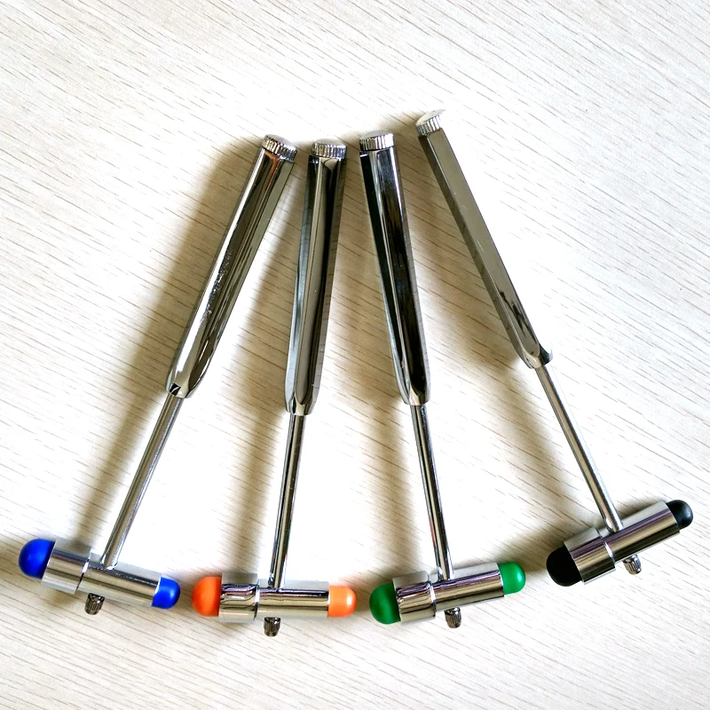 Multifunctional Neurological Buck Hammer Percussor Diagnostic Reflex Percussion Dual Head Percussion Hammer Medical Tool Kit