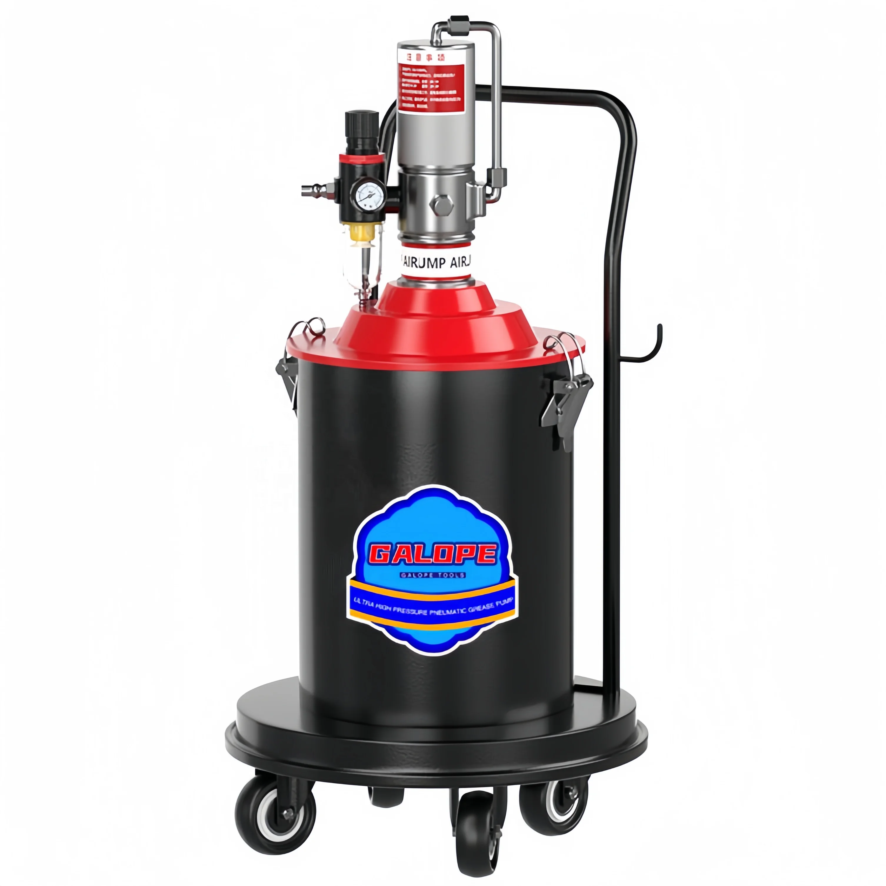 20L Bucket 3 Gallon Air Operated Grease Lubricator Air Grease Pump High Pressure Automatic/ Auto Pneumatic Grease Gun Pumps