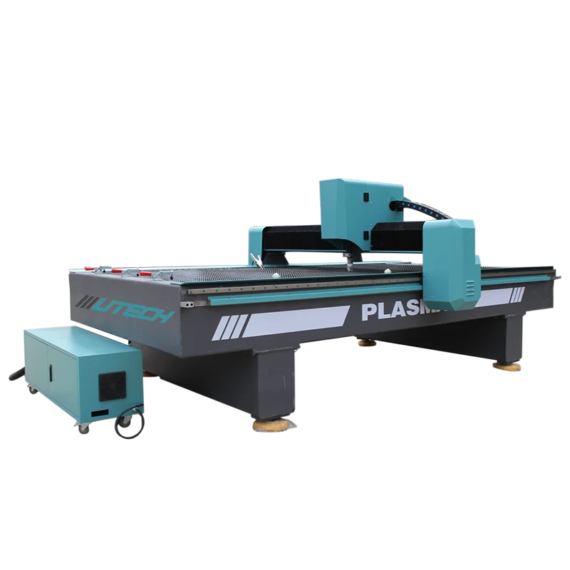 Best Quality Huayuan Power Supply 63A 100A 1300*2500mm Plasma Cutting Machine for Metal Steel