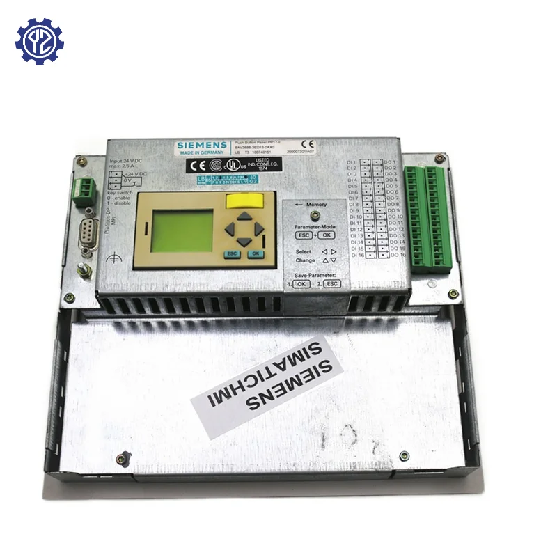Siemens Simatic PLC HMI Controller Pantalla Push Button Panel PP17 6AV3688-3ED13-0AX0