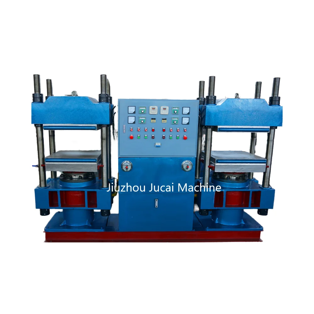 Double Station plate rubber vulcanizer Press Machine Rubber Sole Molding Making Machine
