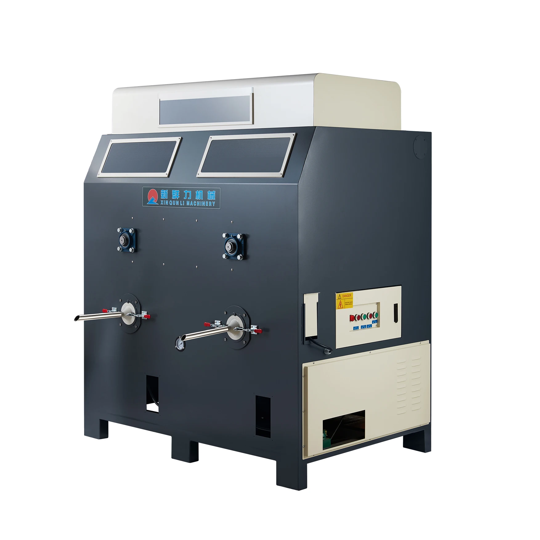 Small automatic polyester fiber opening machine Goose feather doll cushion animal teddy bear toy filling stuffing machine