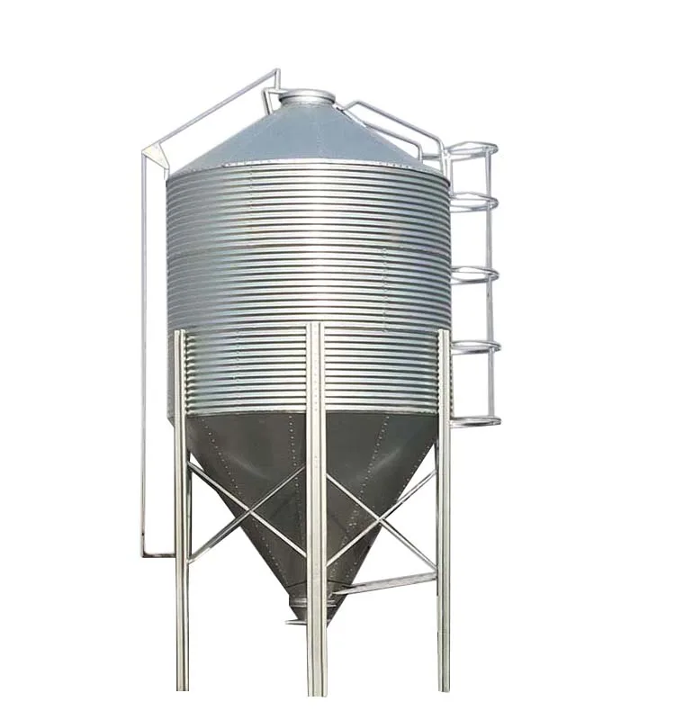 galvanized corrugated steel small grain farm used silo