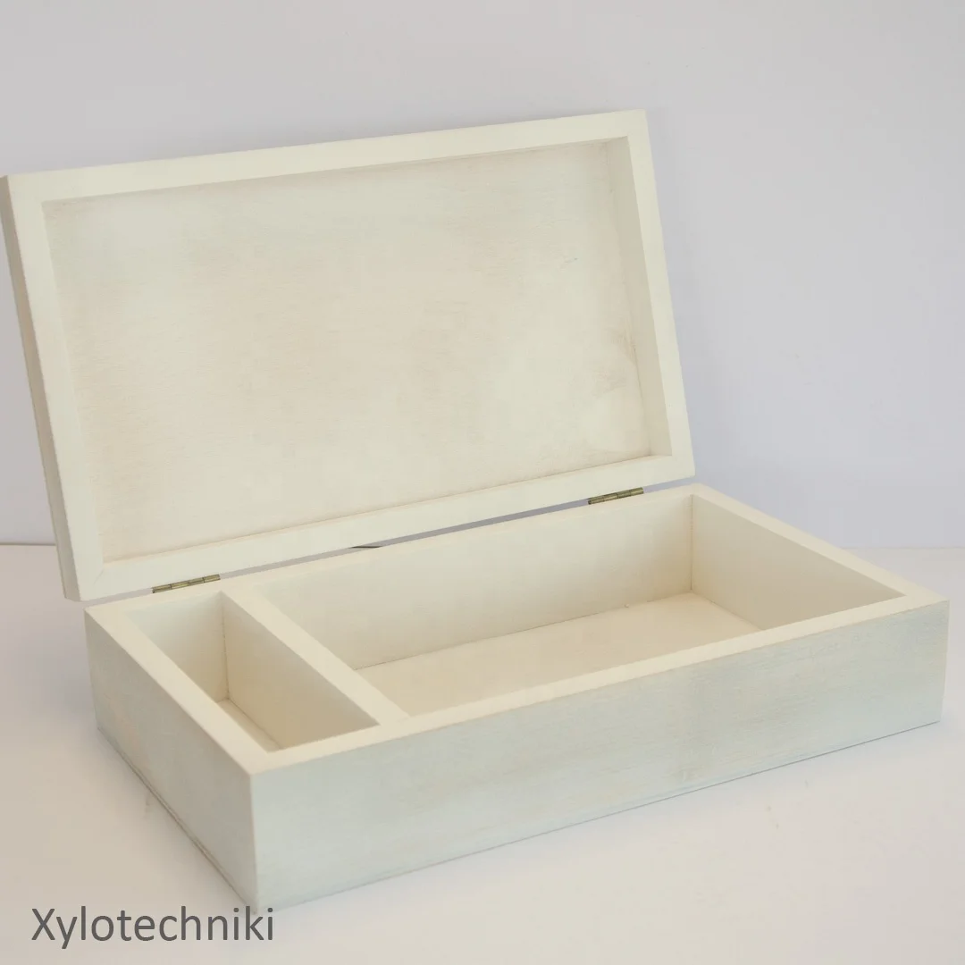 Wooden box with hinge or magnets for photos and usb in custom sizes and custom colors high quality