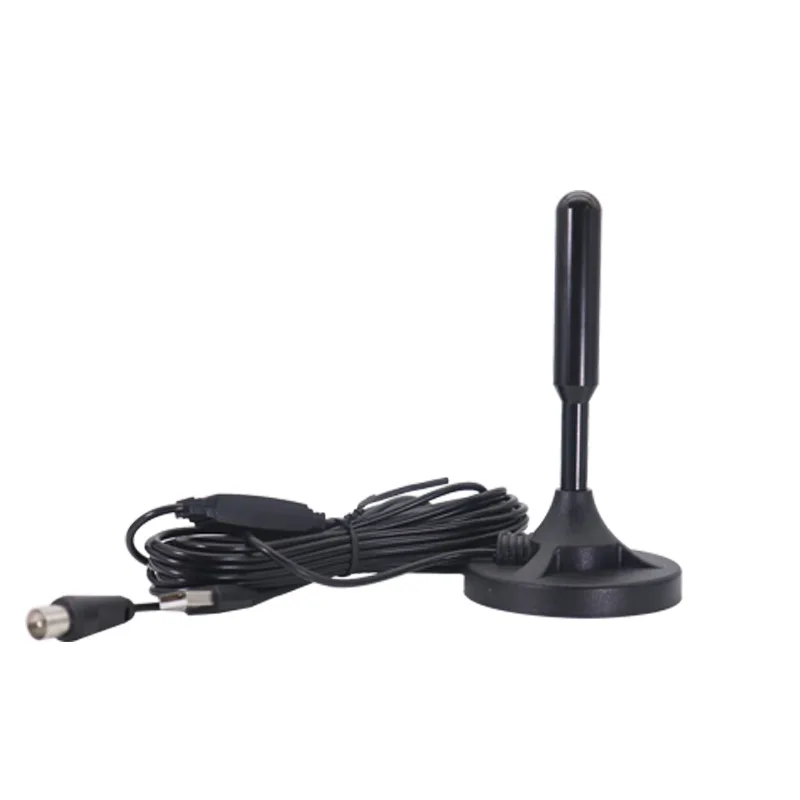 TV Digital Antenna with Magnetic Base for Digital TV Indoor-Portable Indoor Outdoor TV Antenna for atsc