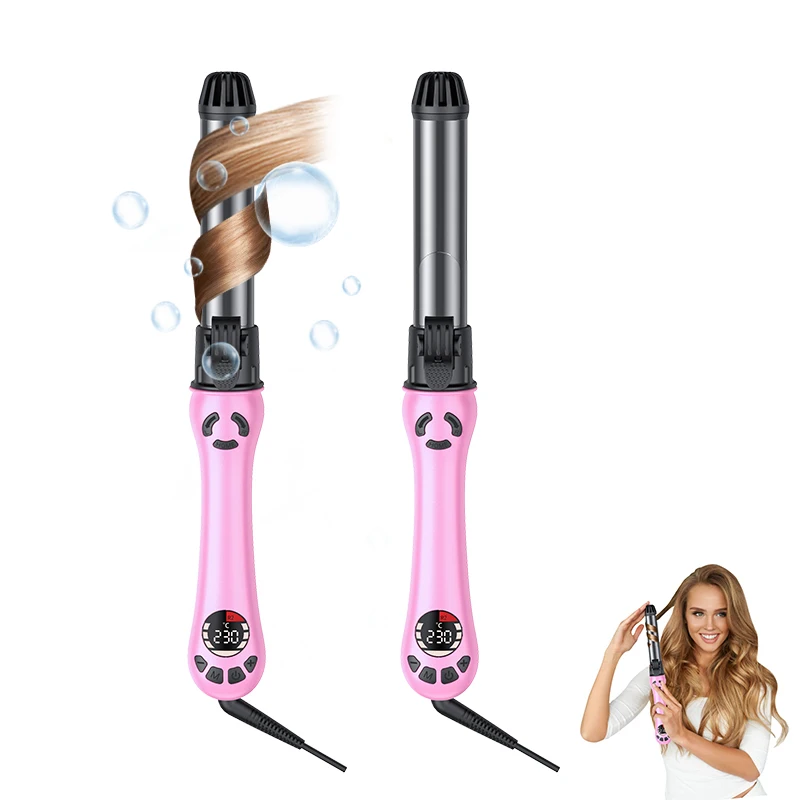 Oem Factory Price Magic Hair Styler Curling Irons Waver Wand Automatic Hair Curler Iron Electric Auto Rotating Hair Crimper Iron