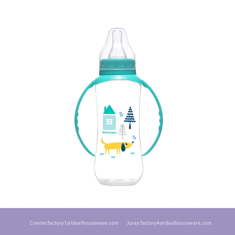 
MOQ One Carton Factory Directly Supply BPA Free Cheap Baby 240ml/8oz Standard PP Feeding Bottle 