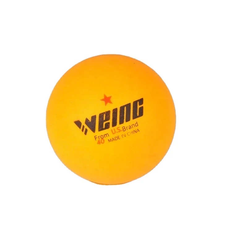 
Hot sale custom printing ping pong balls ABS table tennis ball for table tennis 