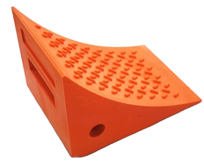 rubber truck wheel stopper aircraft wheel chocks foam wheel chock car tire stopper