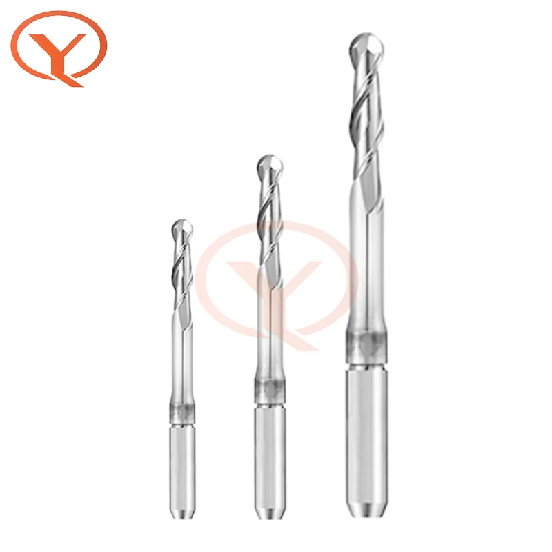  ЧПУ CVD PVD покрытие Dental CAD CAM Bur Концевая