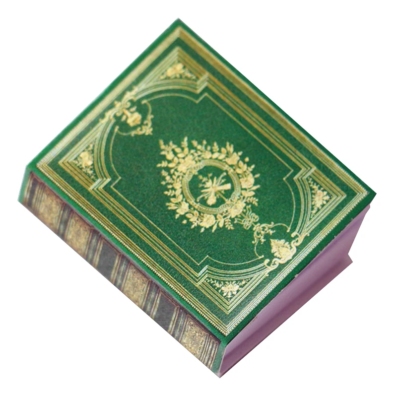 Пользовательские логотипы ODM книги 1/6 и 1/12 Масштаб Кукольный домик миниатюрные бумажные книги книга для украшения кукольного домика