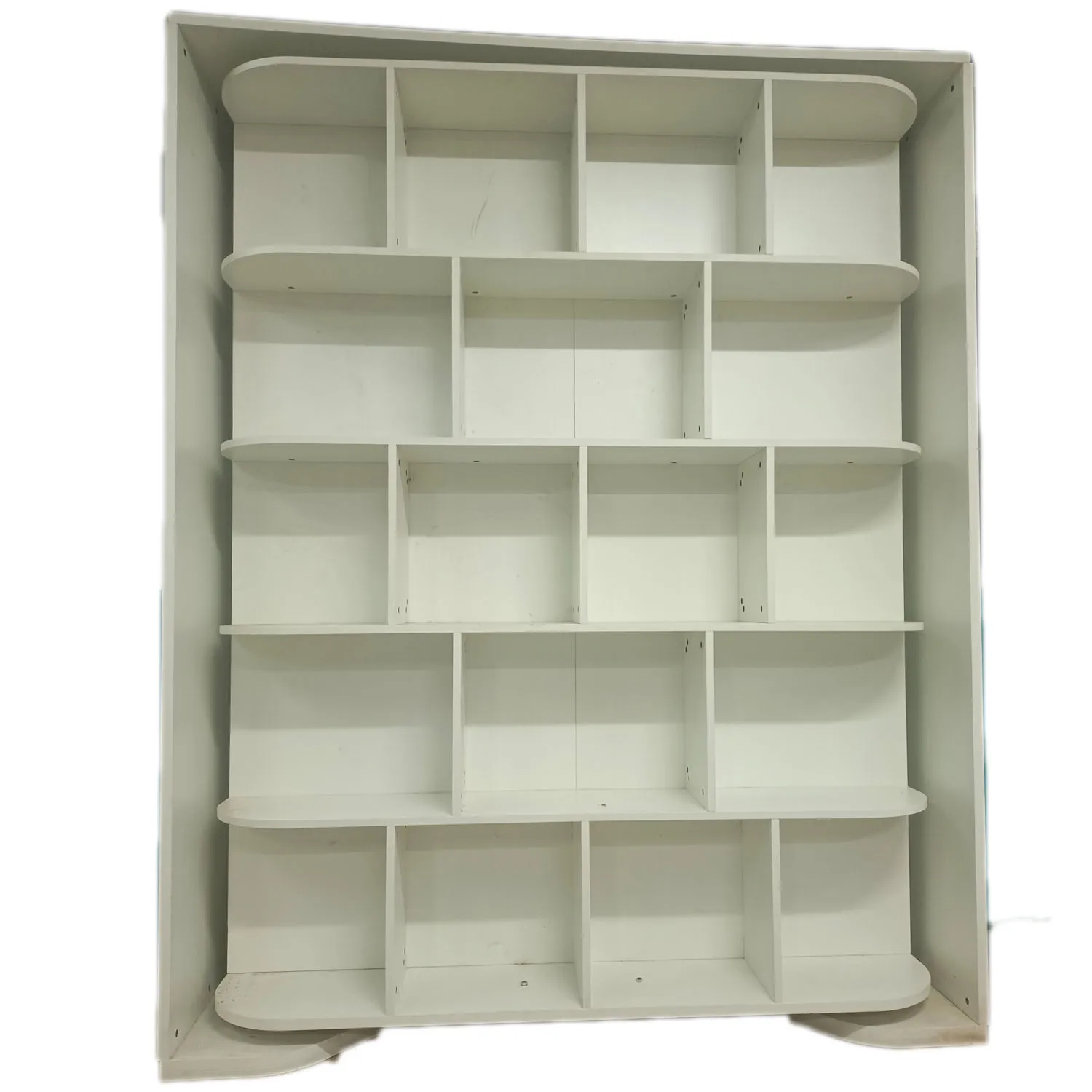 Wooden Rotating invisible folding bed combination multi functional wardrobe cabinets desk bookcase wall Murphy bed