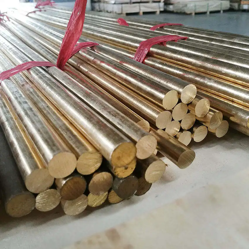 High Hardness Beryllium Copper Rod C17200 Beryllium Bronze Rod Mold Copper Alloy Non-Ferrous Metal