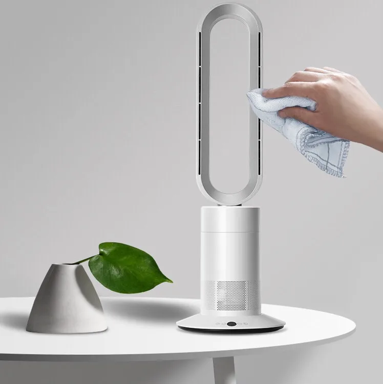 Portable Remote Control PTC Ceramic Heater Table Electric HEPA 13 Filter Tower Bladeless Air Cooler Fan Heater Air Purifier