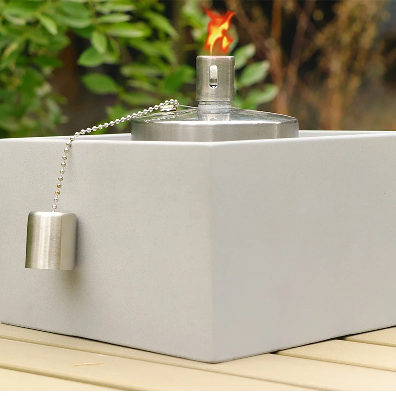 
Magnesium oxide Gray Outdoor Garden Mosquito Repellent Oil torches for Citronella 