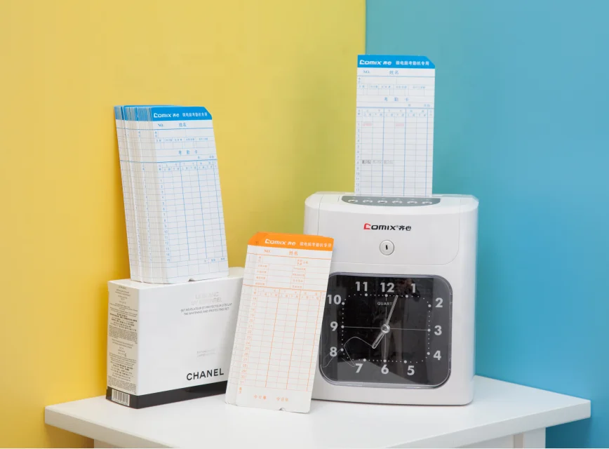 Comix hot sale new design 6 columns time recorder