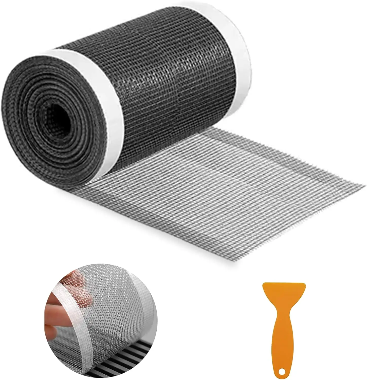 Self-adhesive Outfall Stopper Mesh Stickers Disposable Drain Hair Catchers for Floor Drain Hair Blocking Filter Stickers