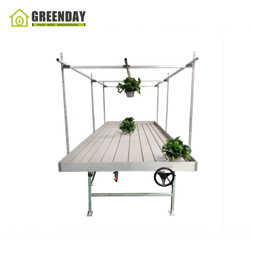 
GREENDAY China Products wholesale agricultural greenhouse hydroponic plastic trays for seedling propagating 