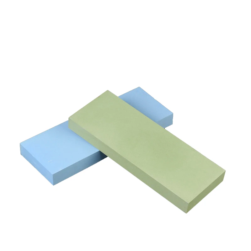 Household 1000 mesh single side white corundum grindstone whetstone 200*50*25 with rubber base