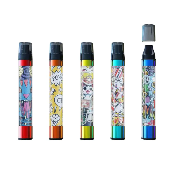 
Custom Colors 4ml 550mAh Empty E-cigarette Accessories Disposable Vape Pen Lighting Pod Divce 
