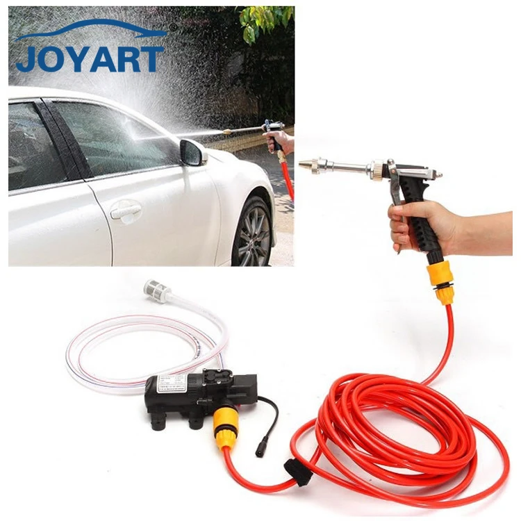 Электрический насос для мойки автомобиля 12 В постоянного тока устройство 80 Вт 100 портативный высокого давления