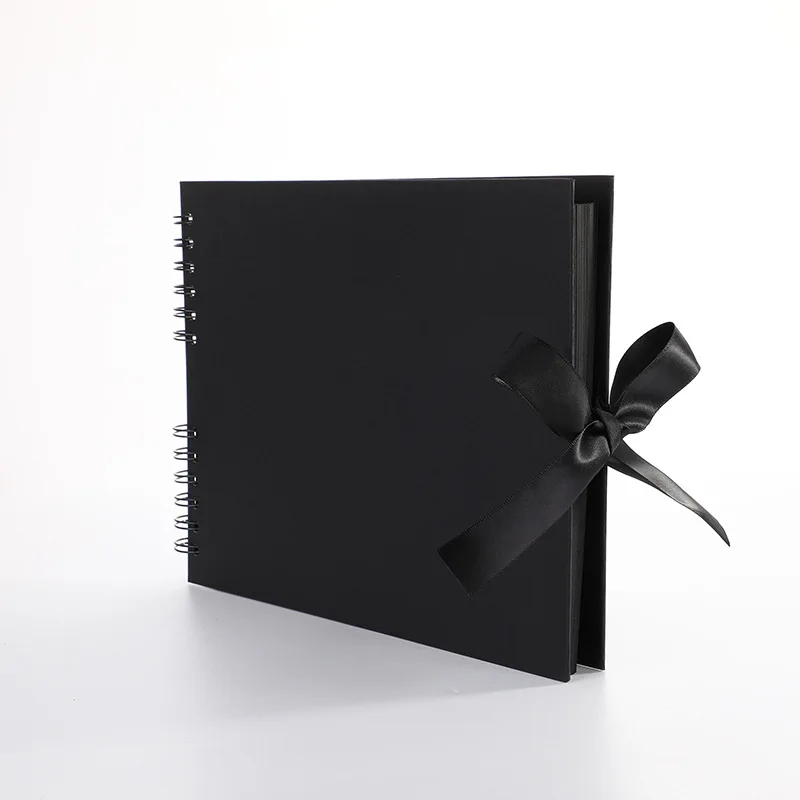 Hot Sale Wedding Guest Book Check Blank Expandable Scrapbook Diy Photo Album Booth Album 80 Pages