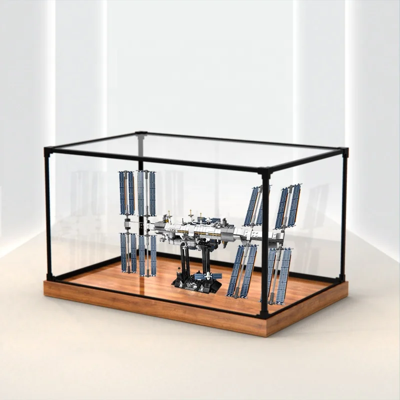 Display Case for Collectibles Assemble Clear Acrylic Box Alternative Glass Case for gift boxes for present