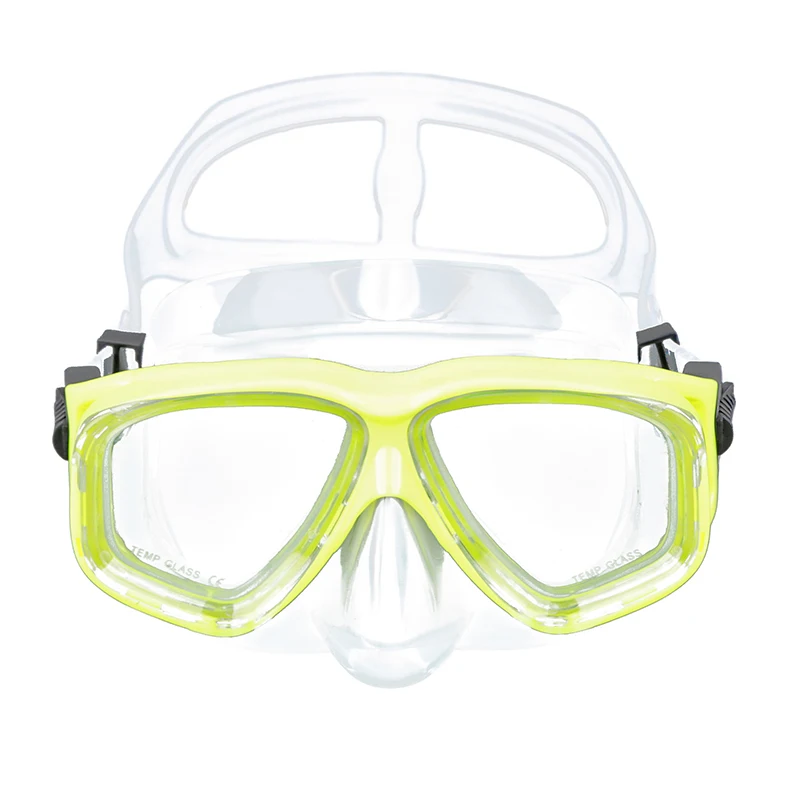 Kids Comfortable Silicone diving gear with Adjustable Strap swimming diving mask for Children 5 to 10 years old