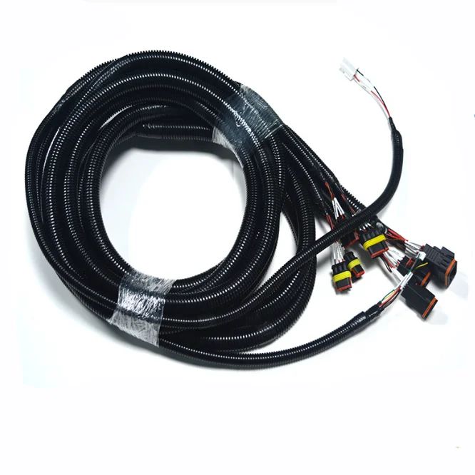 Custom Auto Cable Harness Harness Cable Loom Assembly Car Wire Electrical Wiring Harness