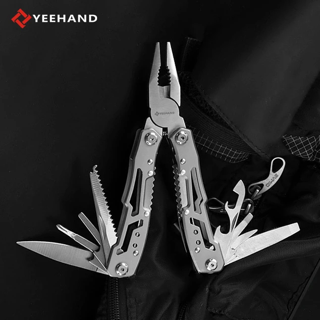 China wholesale multitool and edc pocket knife personalized multitool 440 multifunctional plier