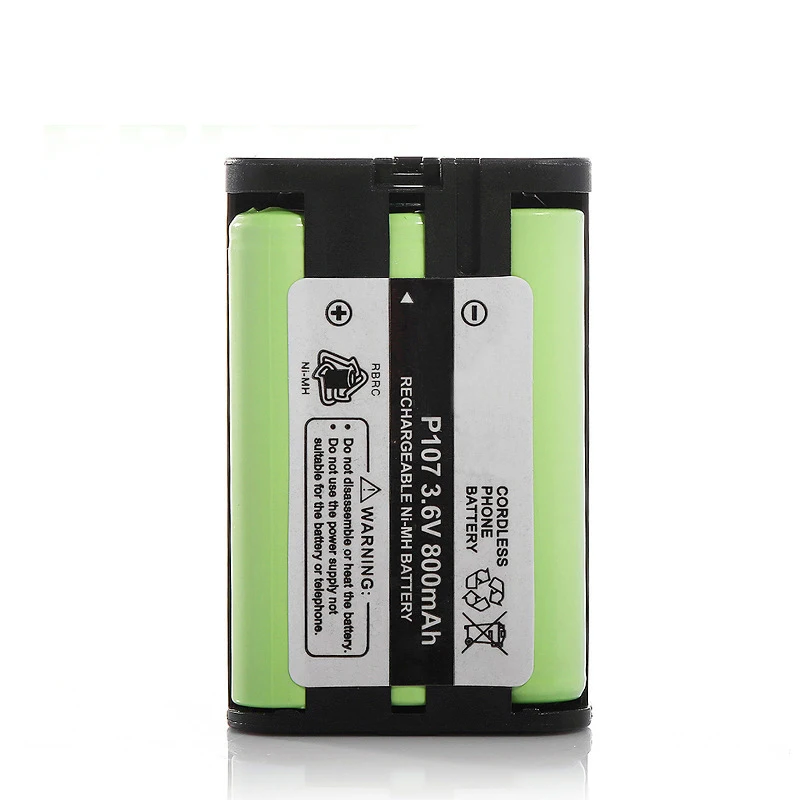 3.6v 800mAh HHR-P107 Rechargeable Cordless Phone Battery for Panasonic Telephone HHR-P107 HHRP107 HHR-P107A HHRP107A