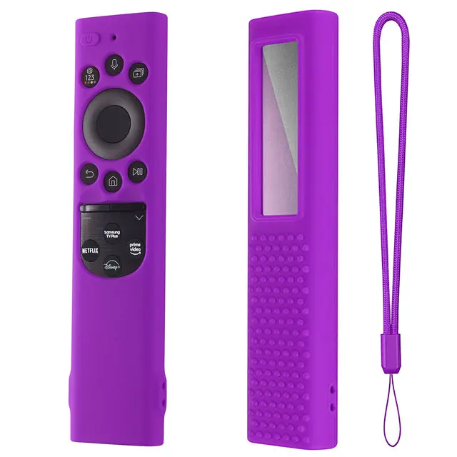 New Project 2023 Remote Control Silicone Case use for For Samsung BN59-01432A/B Rechargeable Solar QLED TM2360E 65QN800C 75QN8