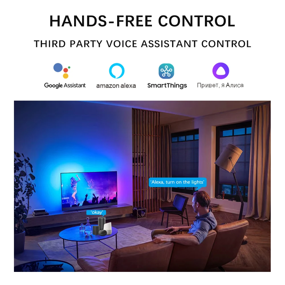 Tuya Smart WiFi Zigbee BT Colorful X7 LED Music Controller SP107E Matrix 1024 Pixels LED Panel Light Music Spectrum Controller