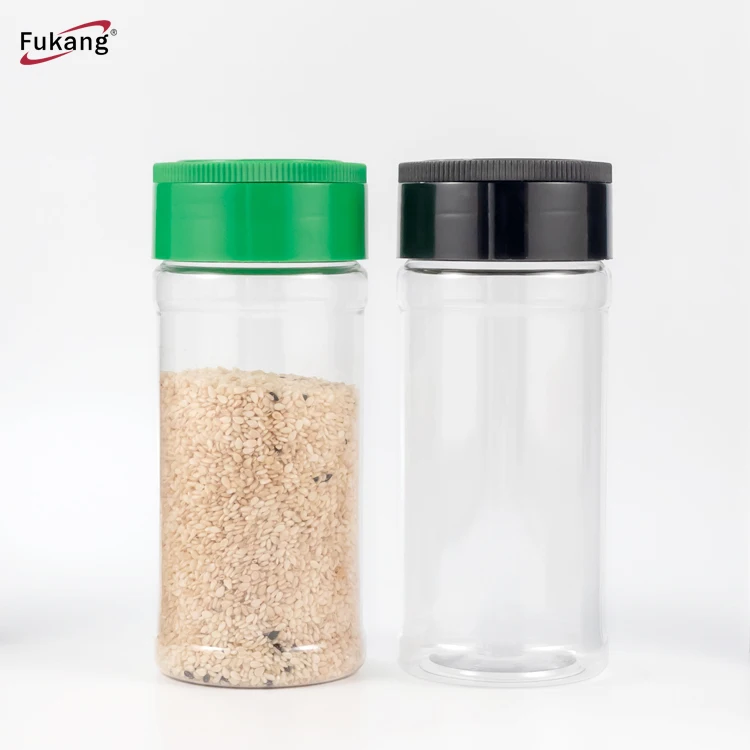 250 ml/9 oz Plastic Shaker for Salt,Plastic Salt and Pepper Shaker Container