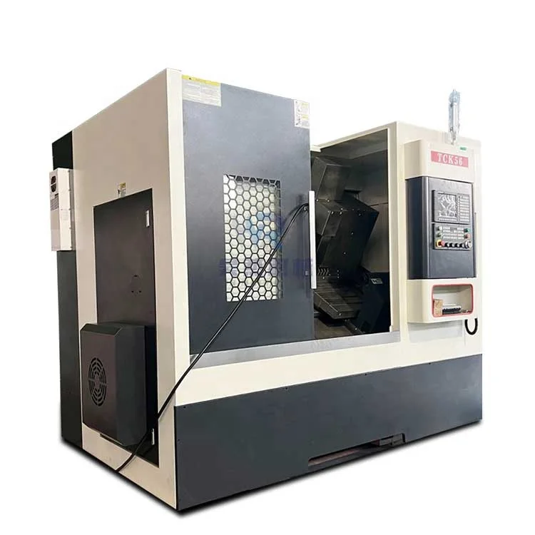 TCK56 Multifunctional Slant Bed CNC Lathe Milling Machine New 220V Digital Twin Turning Center Fanuc Siemens Mitsubishi