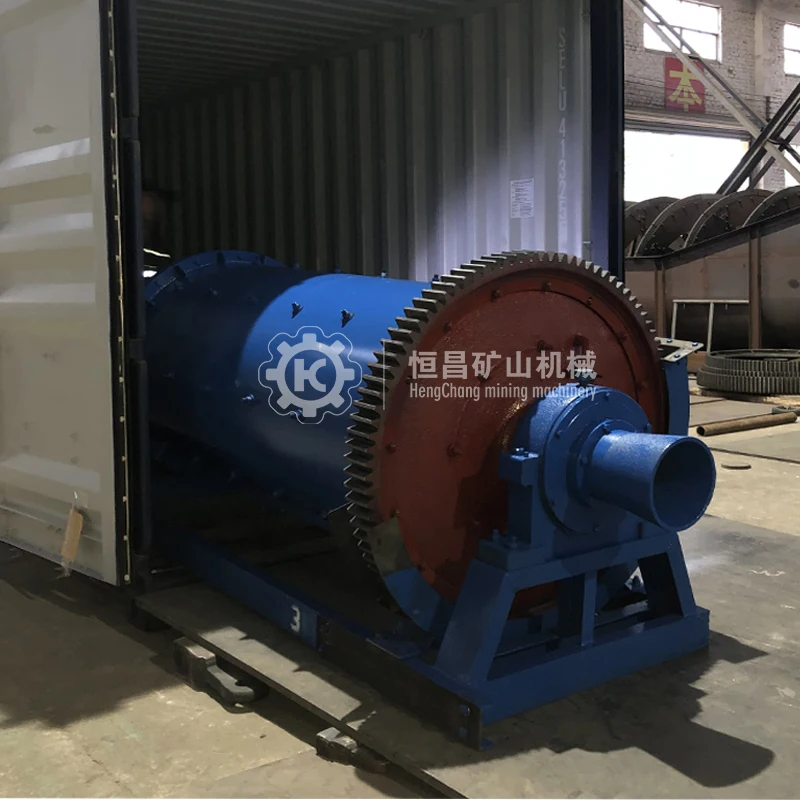 Jiangxi Hengchang 900x3000 Copper Mining Ore Lead Manganese Iron Slag Sliver Aluminum Zinc Cement Powder Dry Grinding Ball Mill