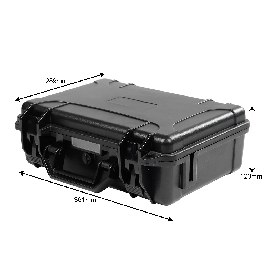 Heavy Duty Waterproof Tool Storage Case with Customizable Foam Insert