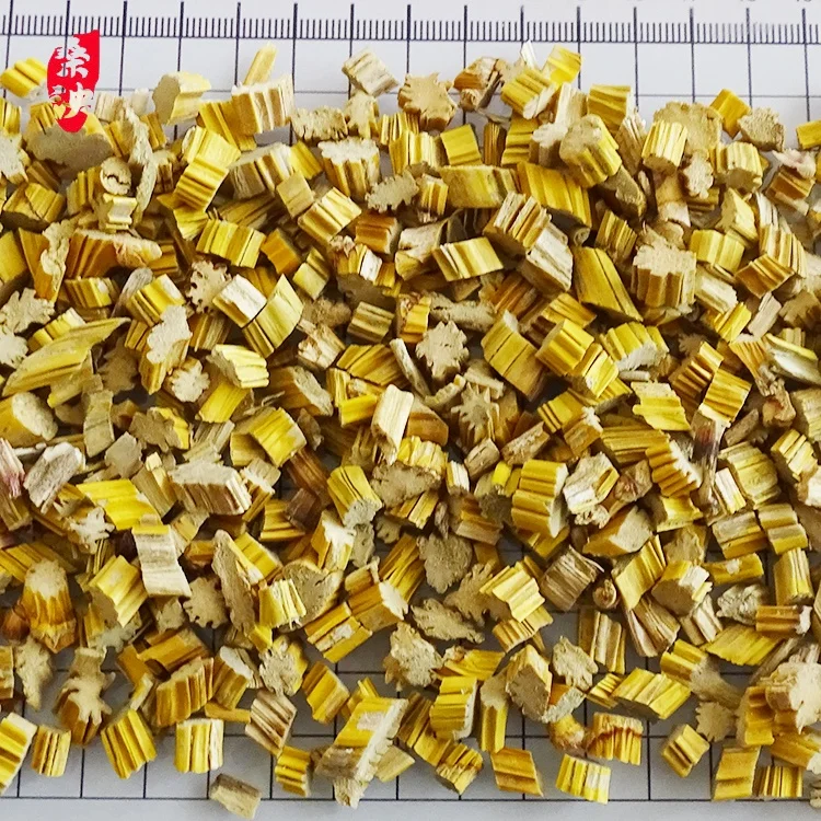 High-quality natural dry flat cylindrical dendrobium is hard and brittle