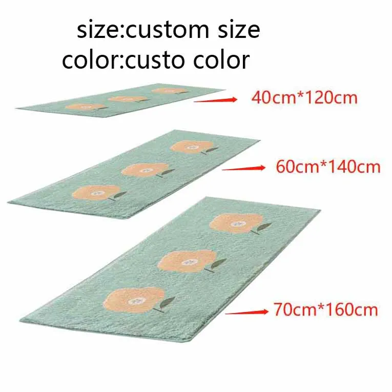 Indoor  print blanket mat  anti-skid soft crystal velvet big floor mat protective floor carpet mat