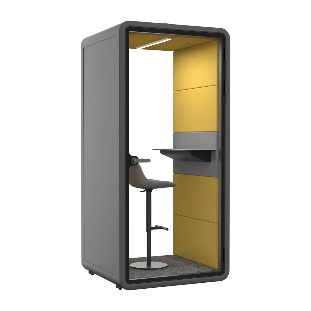Modern indoor office pod Soundproof telephone booth Mobile conference soundproof office mute pod